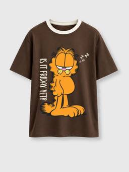 Napchief - Kids Unisex Garfield Friday Mood T-Shirt