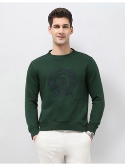 U.S. POLO ASSN. - Mens Brand Embroidered Regular Fit Sweatshirt - Green