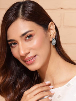 Fabindia - Women Silver Drop Earrings