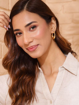 Fabindia - Women Gold Hoops Earrings