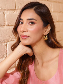 Fabindia - Women Gold Hoops Earrings