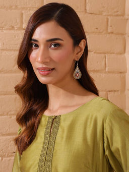 Fabindia - Women Multi-Color Dangler Earrings