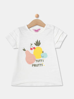 R&B - Embroidered Regular Girls Top