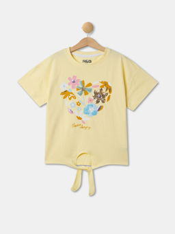 R&B - Graphic Regular Girls Top