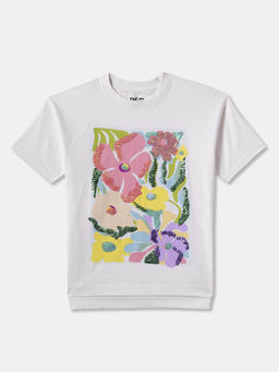 R&B - Sequin Regular Girls Top