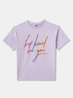 R&B - Purple Regular Girls Top