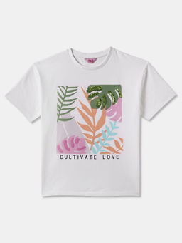R&B - Graphic Regular Girls Top