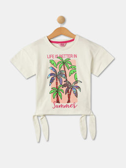 R&B - Graphic Regular Girls Top