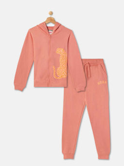 R&B - Graphic Regular Girls Hoodie with Joggers