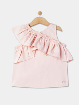 R&B - Solid / Plain Regular Girls Top