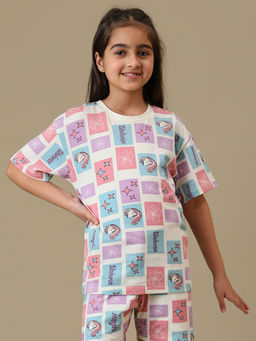 Kidsville - Unicorn Printed T-Shirt