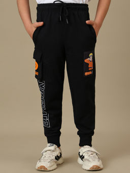 Kidsville - Official Naruto Anime Printed Regular Fit Joggers
