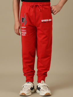 Kidsville - Official Marvel Comic Spiderman Printed Regular Fit Joggers