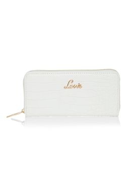Lavie - Glossy Sacy Za Wa Ladies Handbags (White) (L)