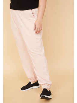 max - Women Knit Sports Pink Joggers