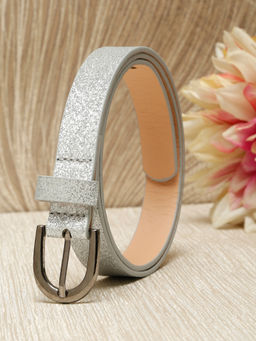 Stol'N - Sequined Belt - Silver (3-12 Years)