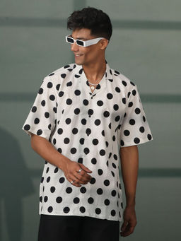 Vastramay - Mens White Cotton Ethnic Shirt