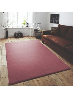 OBSESSIONS - Solid Rabit Fur Carpet Strawberry