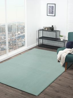 OBSESSIONS - Solid Rabit Fur Carpet Sage