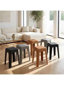 The Artment - Multi Modern Multi-Purpose Utility Livo Stool (Pack of 6)