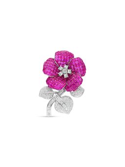 MISS JO - Pink Enchanted Grove Blossom Brooch