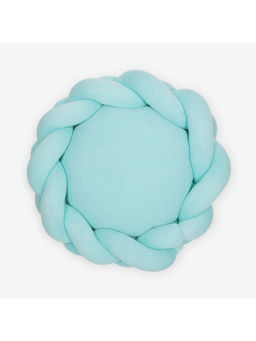 Haus & Kinder - Sky Blue Cotton Cover Knitted Baby Pillow