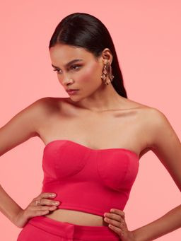 RSVP by Nykaa Fashion - Addicted To Pink Corset Top