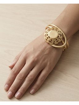 ZAZA BY SOMYA - The Wrapped Cord Golden Bracelet
