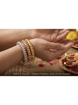 ZAZA BY SOMYA - The Textured Duo Golden Bangles