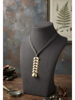 ZAZA BY SOMYA - The Fern Stem Grey Necklace