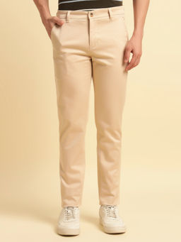 Cantabil - Beige Casual Trouser