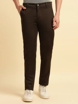 Cantabil - Brown Casual Trouser