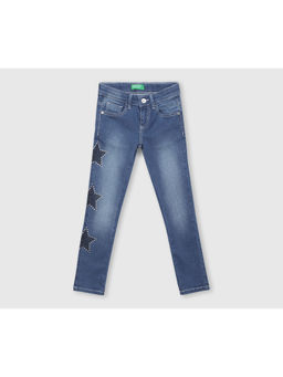 United Colors of Benetton - Solid Jeans- Navy Blue