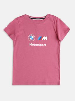 Puma - Bmw Mms Ess Logo Unisex Kids Purple T-shirt