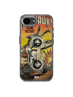 DailyObjects - Black Hawk Stride 2.0 MagSafe Case Cover (iPhone 16e)