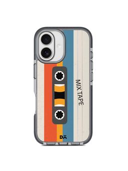 DailyObjects - Chrome Mix Tape Stride 2.0 MagSafe Case Cover (iPhone 17)