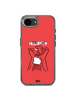 DailyObjects - I Don't Care Stride 2.0 MagSafe Case Cover (iPhone 16e)