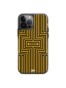 DailyObjects - Maze Ochre Stride 2.0 MagSafe Case Cover