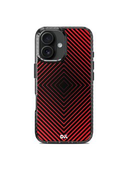 DailyObjects - Rhombus Red Stride 2.0 MagSafe Case Cover