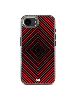 DailyObjects - Rhombus Red Stride 2.0 MagSafe Case Cover (iPhone 16e)
