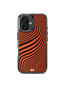 DailyObjects - Tangerine Waves Stride 2.0 MagSafe Case Cover