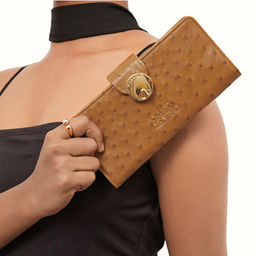 Hidesign - Coral W5 Tan Women's Bi Fold - (20 X 2 X 10 Cms)