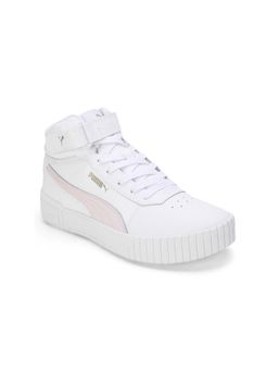 Puma - Carina 2.0 Mid Top Women White Sneakers
