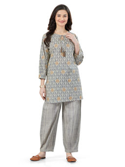 July Nightwear - Women Kurti - Pyjama-WPC651 (Set of 2)