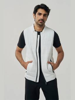 TERRA LUNA - Kane White Puffer Jacket