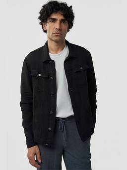 TERRA LUNA - Diego Black Denim Jacket