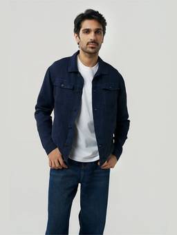 TERRA LUNA - Diego Navy Blue Denim Jacket