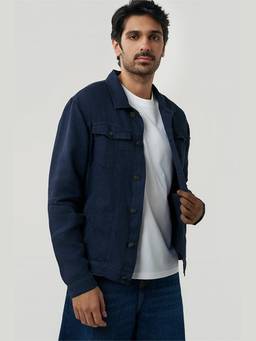 TERRA LUNA - Diego Linen Blue Shirt