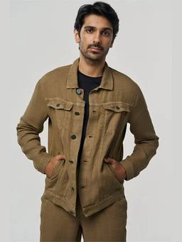 TERRA LUNA - Diego Brown Denim Jacket
