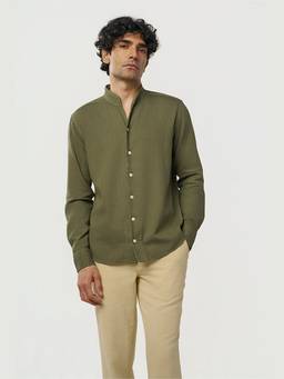 TERRA LUNA - Mason Khadi Green Shirt